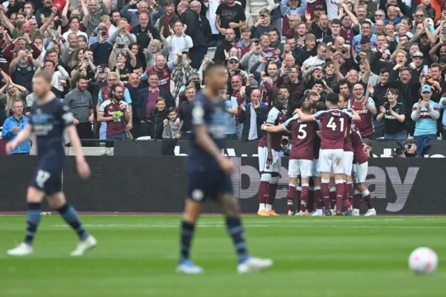 Jarrod Bowen, goal, West Ham United, Manchester City