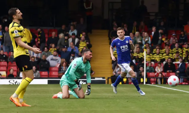 Harvey Barnes, Leicester, Watford