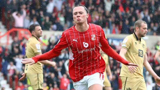 Swindon celebrate