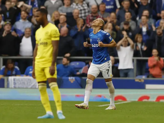 Richarlison celebrates