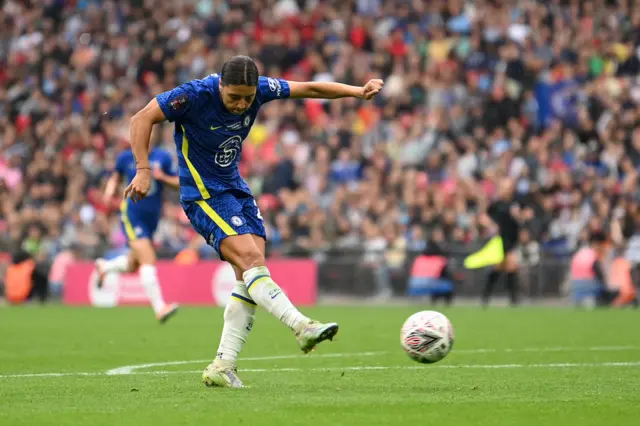 Sam Kerr scores for Chelsea