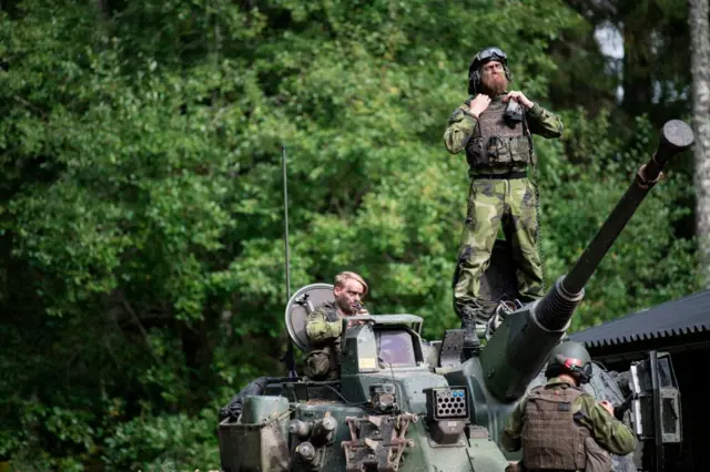 Swedish military conducting its largest joint field exercise with Nato in 20 years, in 2017