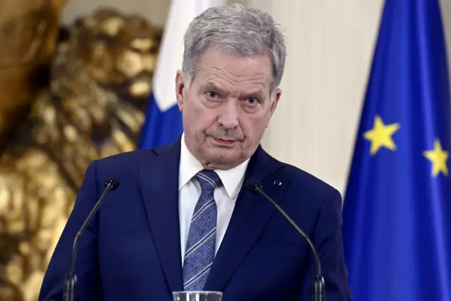 Finnish President Sauli Niinisto
