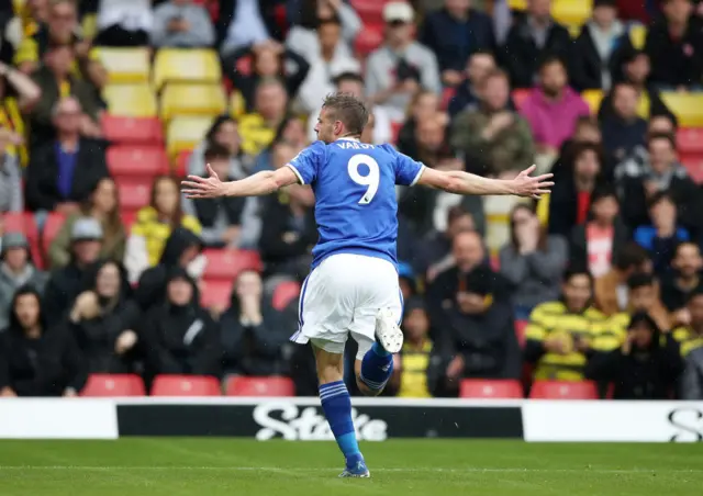 Jamie Vardy, Leicester, Watford