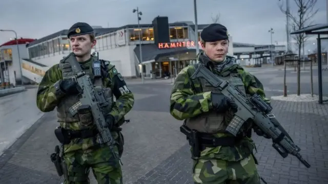 Swedish soldiers