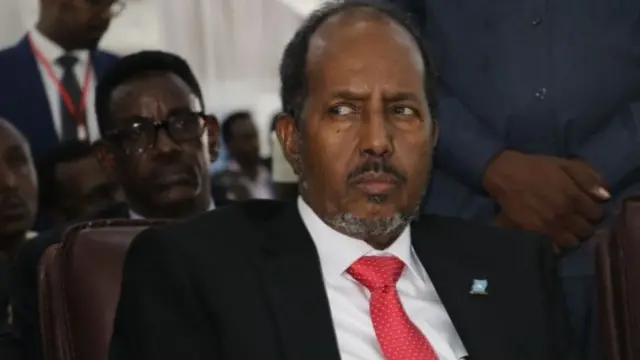 Somalia's new president Hassan Sheikh Mohamud