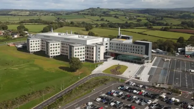 The 471-bed Grange hospital opened in November 2020, costing £358m to build