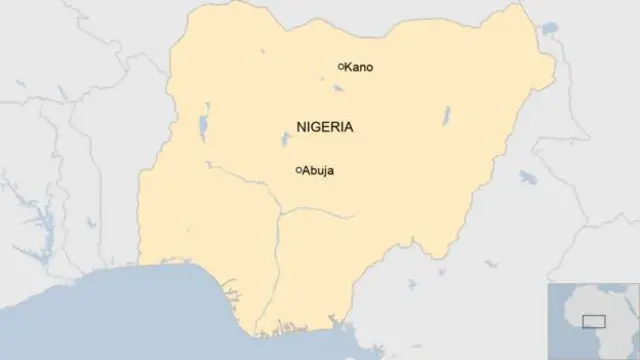 Map of Nigeria