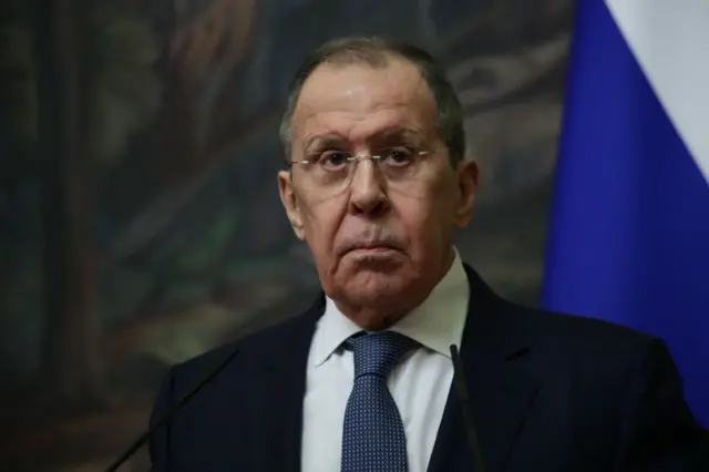 Russia's foreign minister Sergei Lavrov