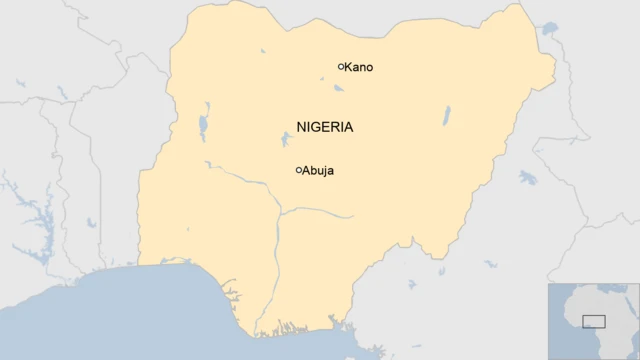 Map of Nigeria