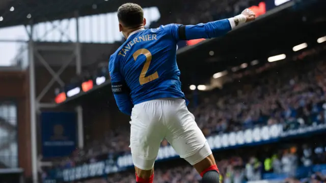 James Tavernier is the top scorer in the competition