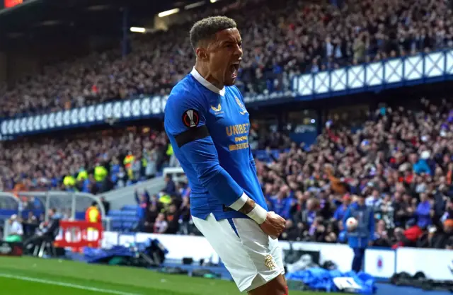 Rangers captain James Tavernier