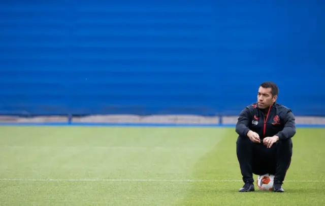 Rangers manager Giovanni van Bronckhorst