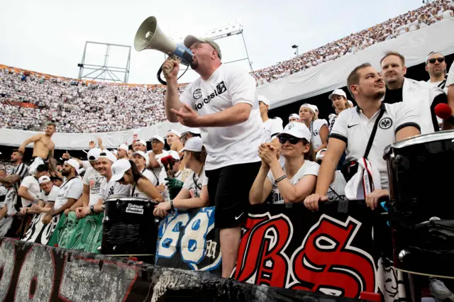 Eintracht fans