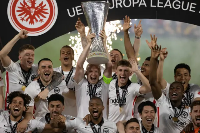 Eintracht Frankfurt are the Europa League champions