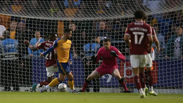 Mansfield goal