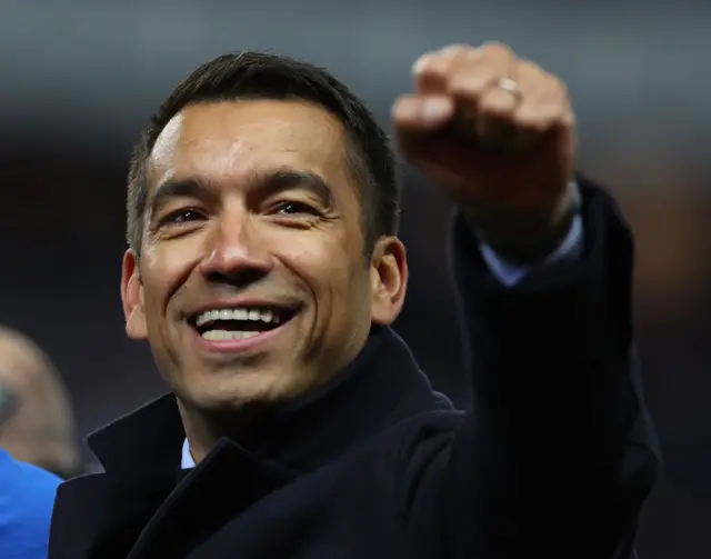 Rangers manager Giovanni van Bronckhorst