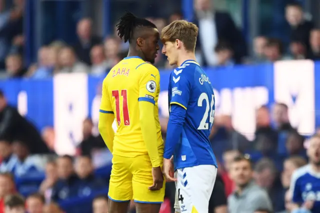 Wilf Zaha and Anthony Gordon