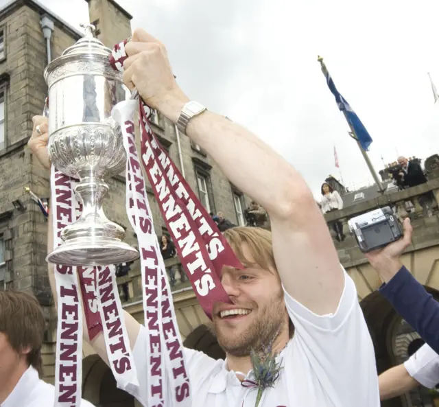 Neilson played all 120 minutes of the 2006 Scottish Cup Final, which Hearts won on penalties against Gretna