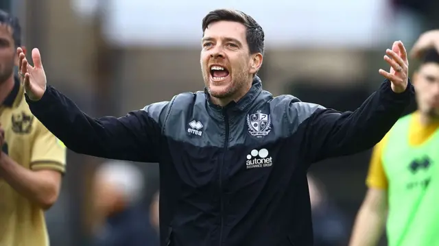 Port Vale manager Darrell Clarke