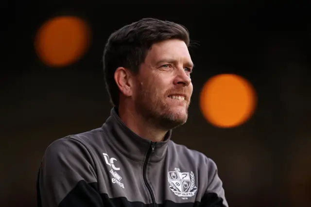 Port Vale boss Darrell Clarke