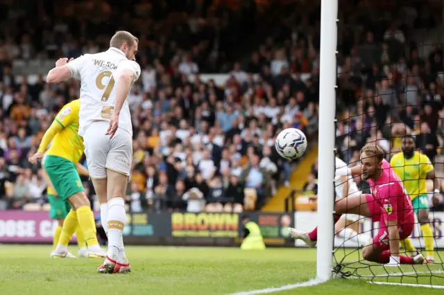 James Wilson scores for Port Vale