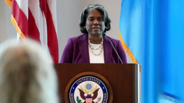 US ambassador to the United Nations Linda Thomas-Greenfield