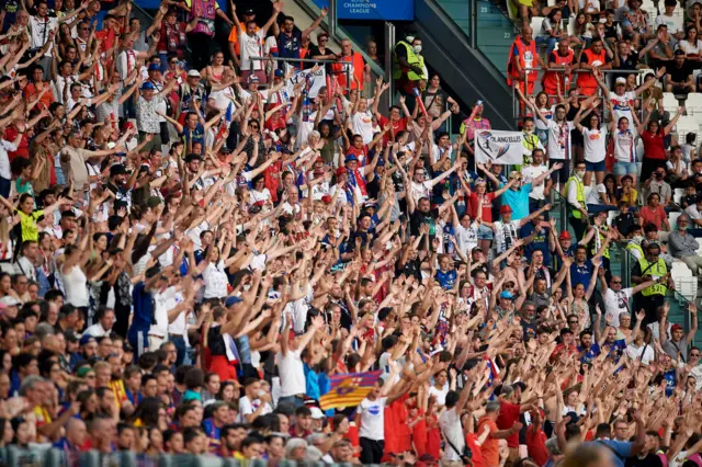 Lyon fans