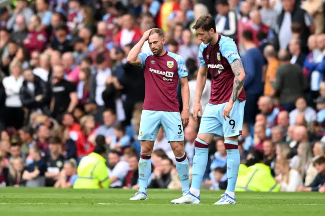 Burnley look miserable