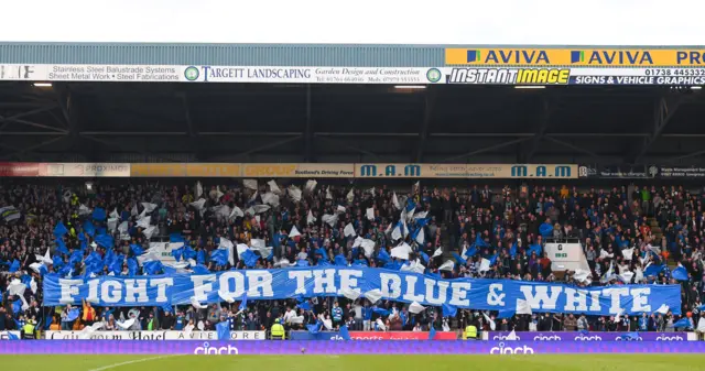 St Johnstone fans