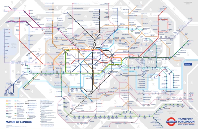 London Tube map