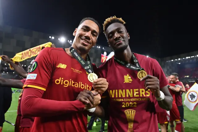 Chris Smalling & Tammy Abraham