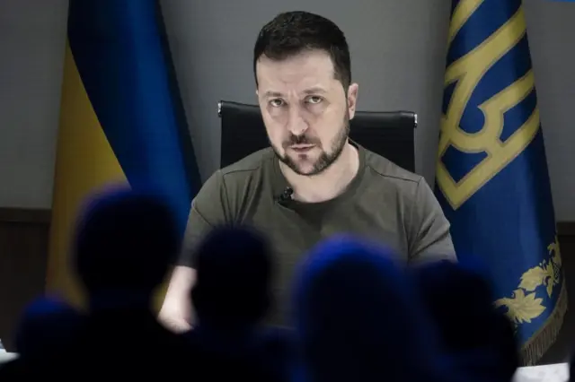 President Volodymyr Zelensky