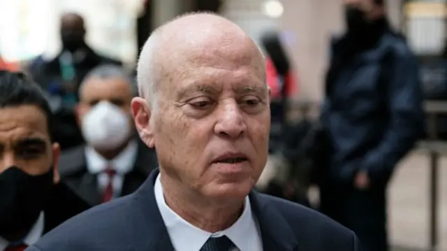 President of Tunisia Kais Saied