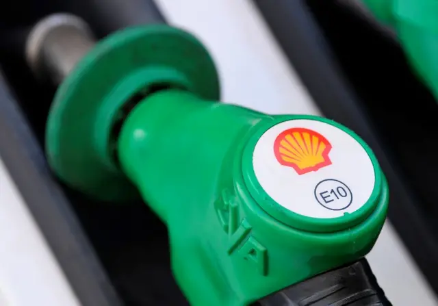 A Shell petrol pump