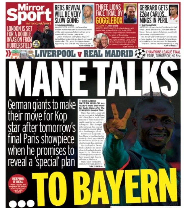 Mirror back page