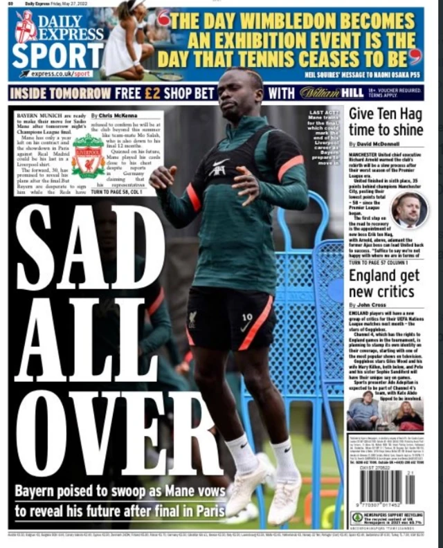 Express back page