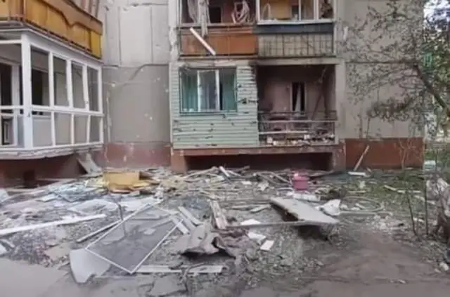 Severodonetsk damage