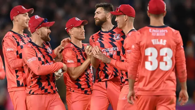 Lancashire celebrate