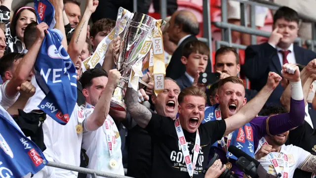 Port Vale celebrate