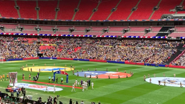 Mansfield v Port Vale at Wembley