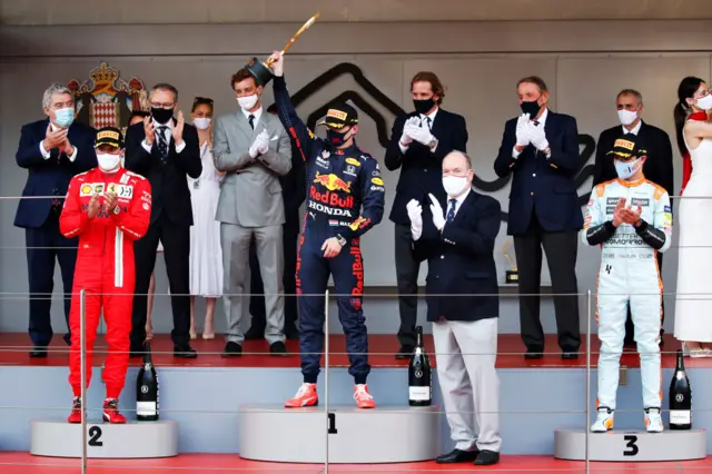 Monaco 2021 podium