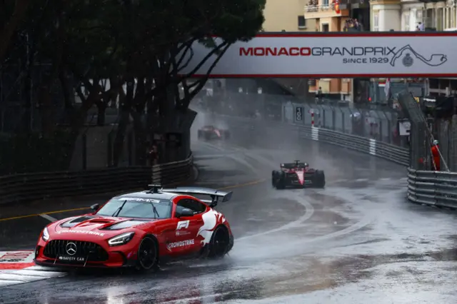 Formation lap - Monaco