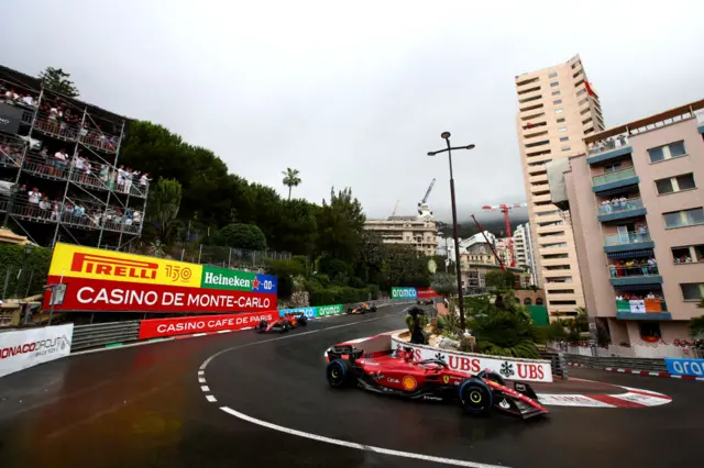 Charles Leclerc & Carlos Sainz Ferraris