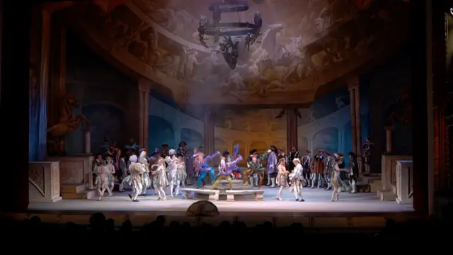 Performers at the Kyiv Opera House