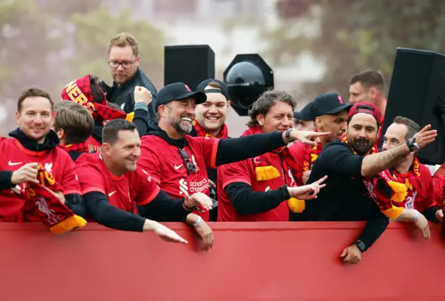 Liverpool bus parade