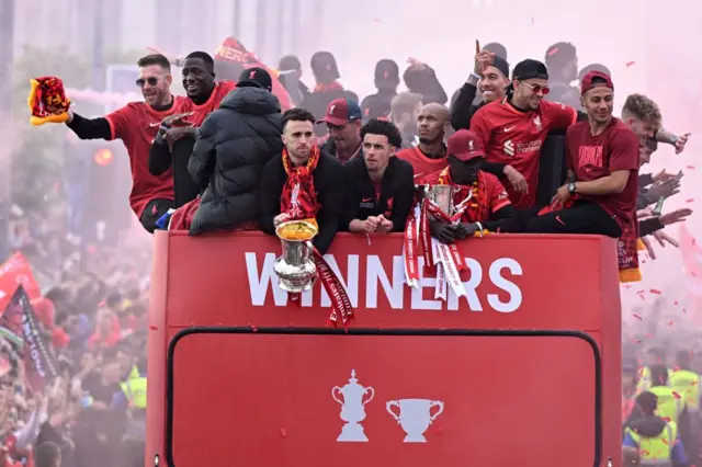 Liverpool bus parade