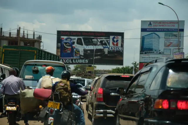 Traffic in Kampala