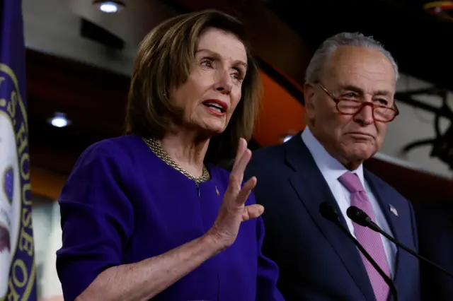 Nancy Pelosi and Chuck Schumer