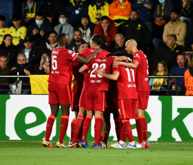 Liverpool celebrate